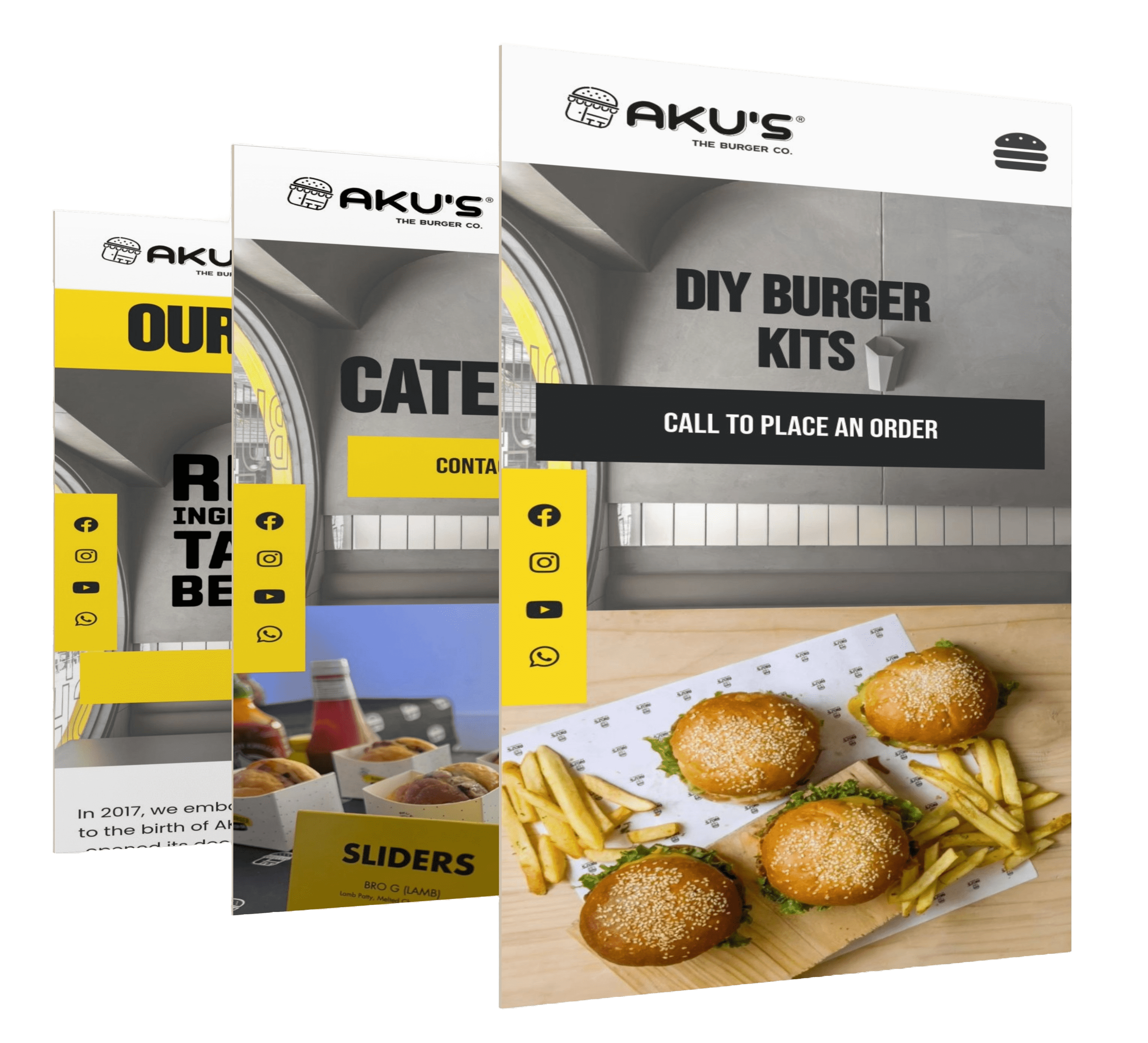 Akus The Burger Co Tabler