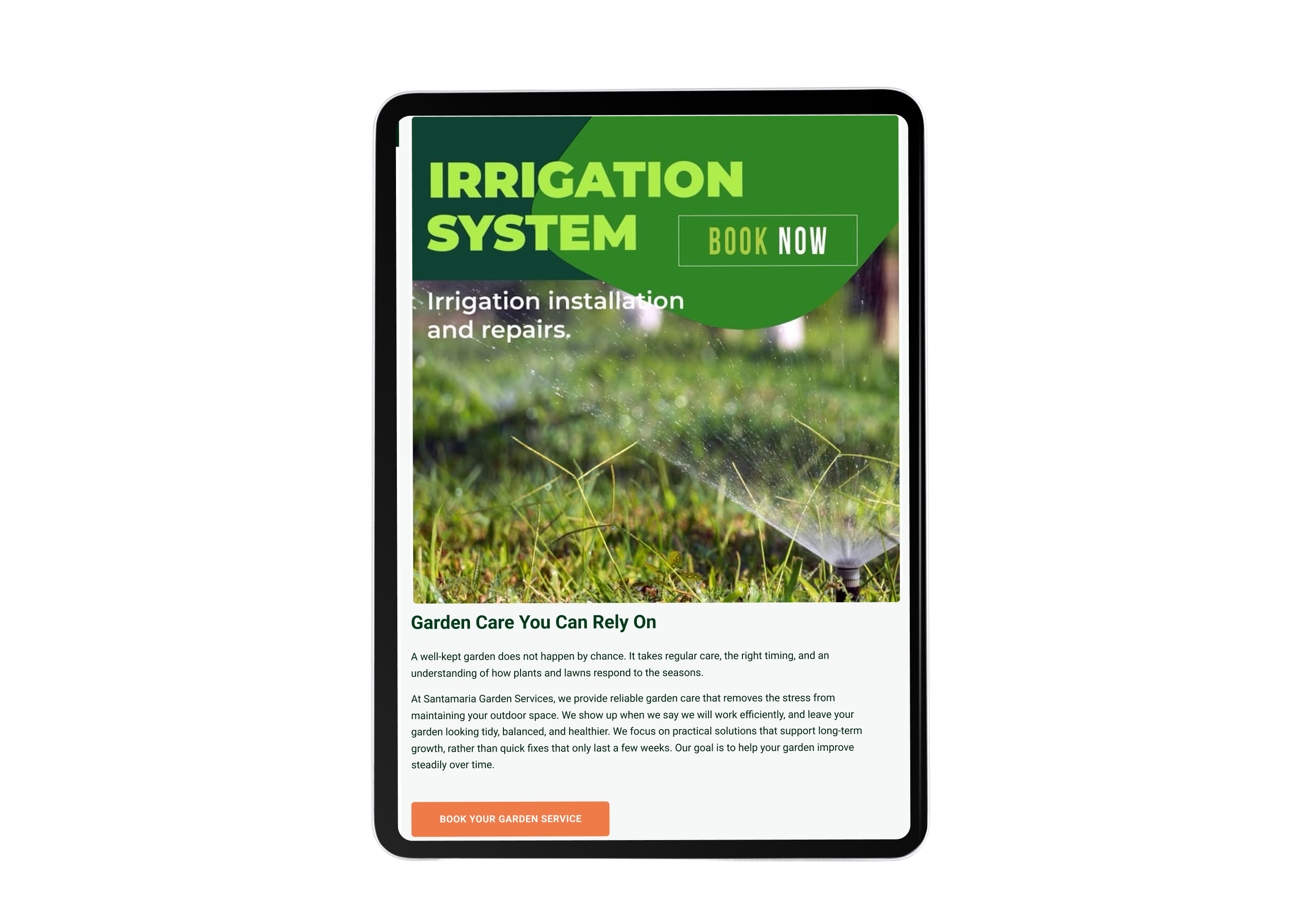 SANTAMARIA GARDEN - TABLET