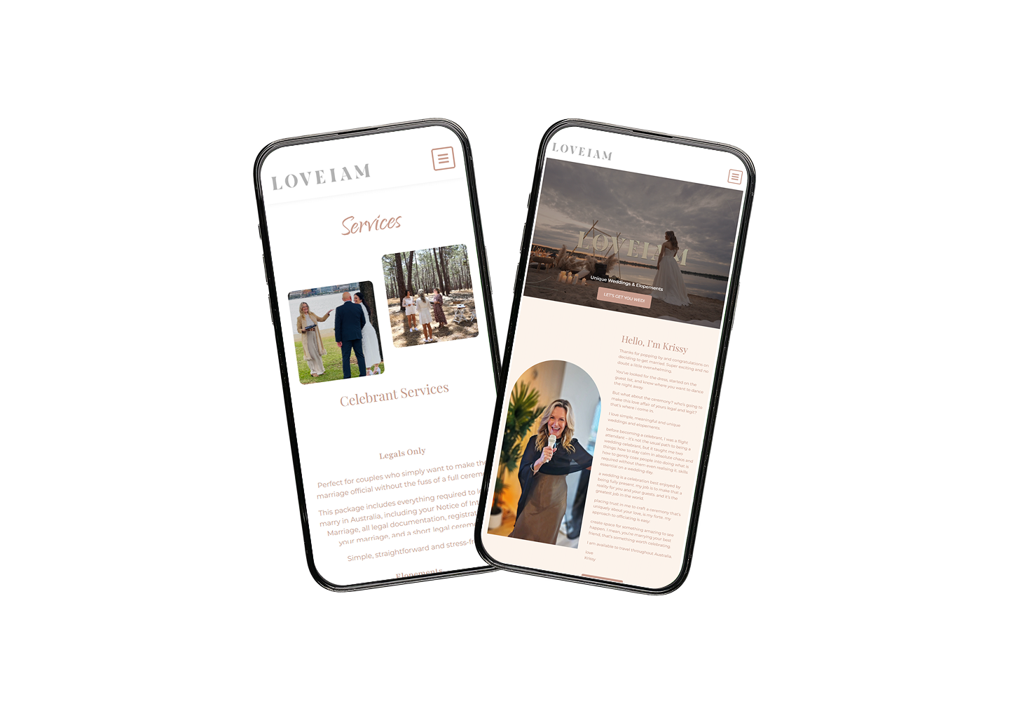 Loveiam - mobile_view